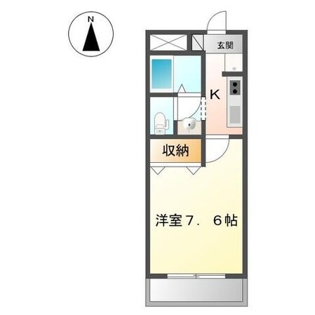 グリーンハイムの物件間取画像